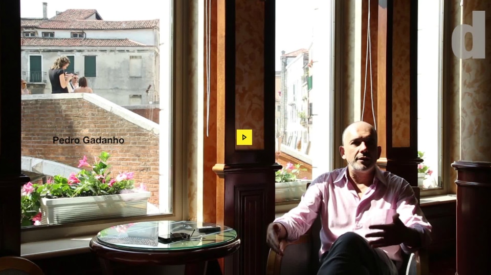 Venezia: Pedro Gadanho